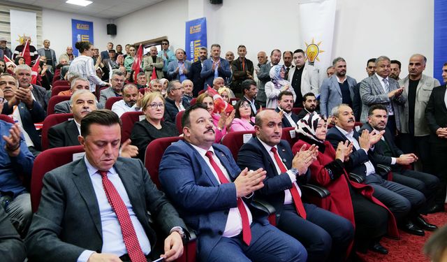 AK Parti Mihalıççık İlçe Kongresine yoğun ilgi