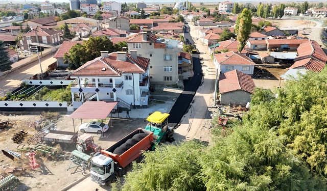 Büyükşehir’den Alpu’ya Konforlu Yollar