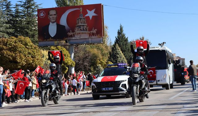 Cumhuriyetin 101'inci yılı Eskişehir'de coşkuyla kutlandı