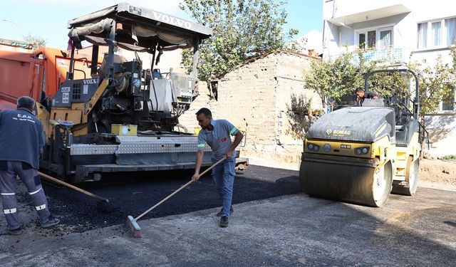 Esentepe’de asfalt çalışmalarında sona gelindi