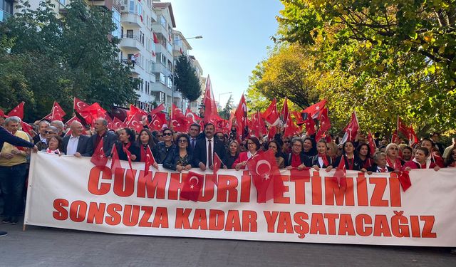 Eskişehir'de Cumhuriyet coşkusu