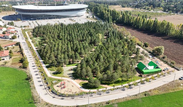 Eskişehir'in yeni parkı 2 Kasım'da açılıyor