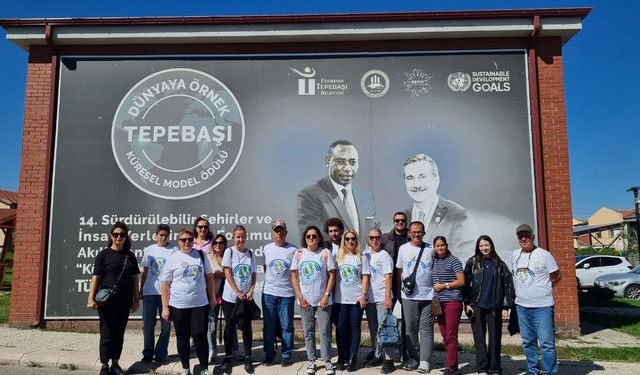 İklim sözcüleri Tepebaşı’nın örnek projelerini gezdi