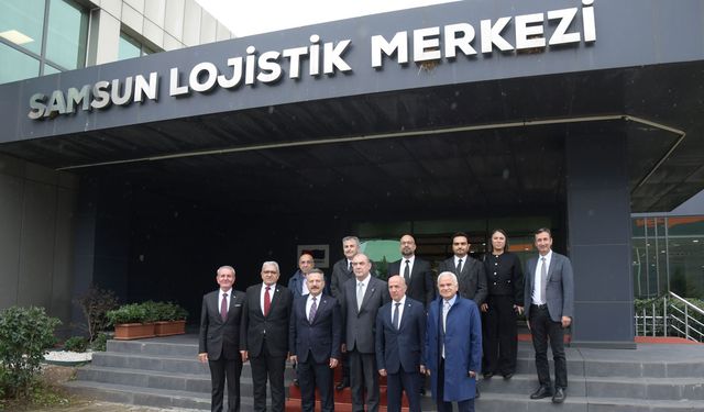 Kesikbaş Samsun Lojistik Merkezi'nde İncelemelerde Bulundu