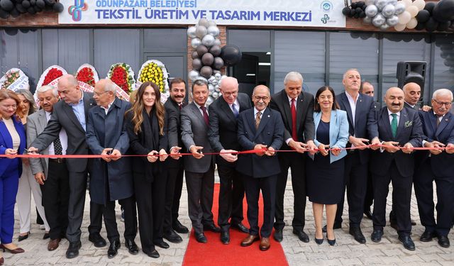 Tekstil Üretim ve Tasarım Merkezi açıldı