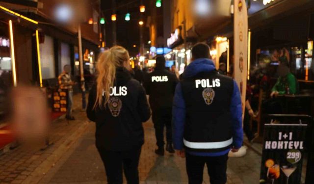 Polis eğlence mekânlarında huzur uygulaması yaptı