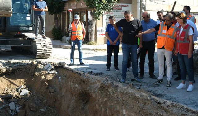 Altyapı yatırımlarına ara vermeden devam