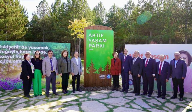 Eskişehir’de Aktif Yaşam Parkı Açıldı