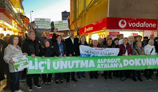 Eskişehir'de Altın Madeni Protestosu: "Doğamıza Dokunmayın!"