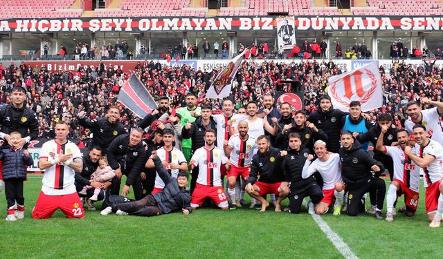 Eskişehirspor İkinci Yarıda Şov Yaptı!