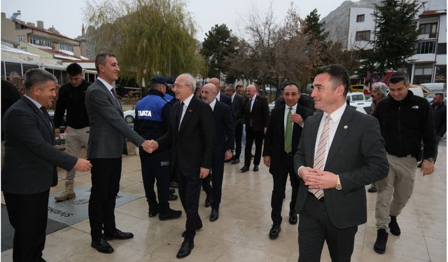 Kılıçdaroğlu’ndan  Dökmeci’ye ziyaret