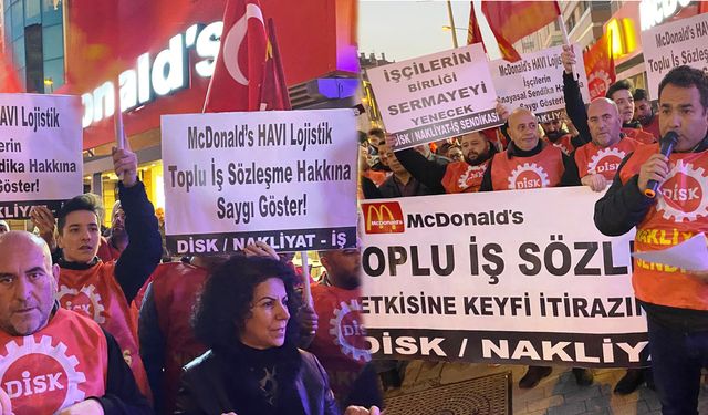 McDonald's lojistiğinde sendikaya baskı