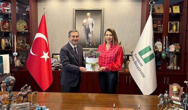 Nida Olçar’dan Başkan Ataç’a Ziyaret