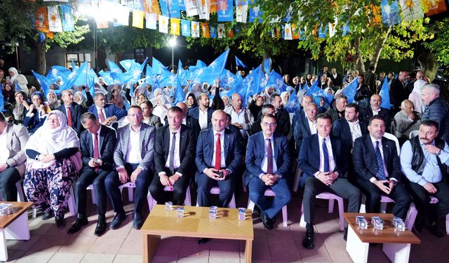 Sarıcakaya ve Mihalgazi ilçelerinde coşkulu kongre