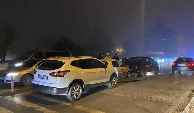 Eskişehir'de zincirleme trafik kazası