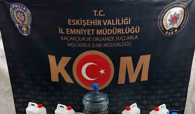 Yeni yılın öncesi sahte alkol operasyonu