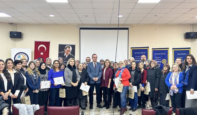 Beylikovalı kadınlar için ufuk geliştirme eğitimleri düzenlendi