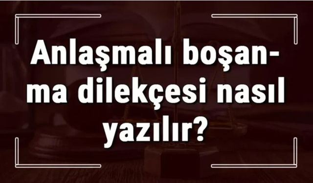 Boşanma dilekçesi nasıl yazılır?