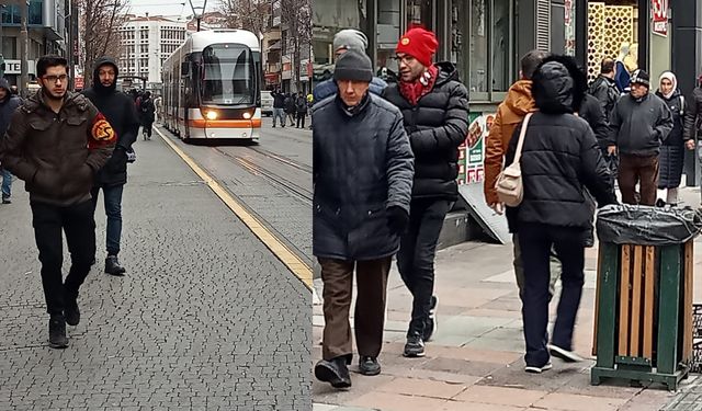 Eskişehir'de bugün herkes kırmızı siyah