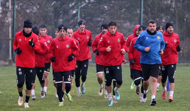 Eskişehirspor, Ereğlispor Maçına Hazırlanıyor