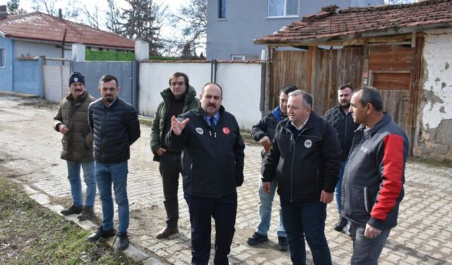 Başkan Hamamcı vatandaşların taleplerini yerine getirmeye devam ediyor