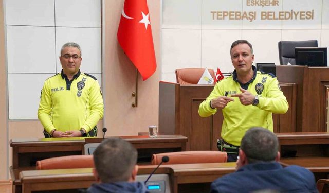 Tepebaşı personeline fermuar sistemi anlatıldı