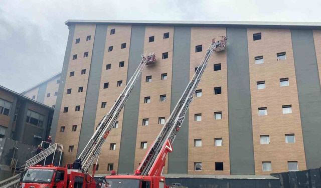 Uludağ'da otel yangını