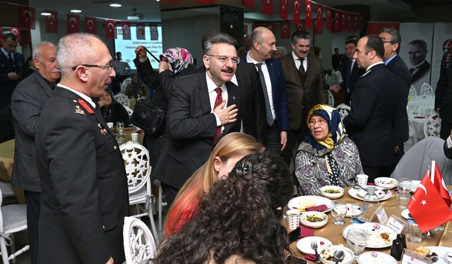 Çanakkale Zaferi'nin  yıldönümü adına iftar düzenlendi