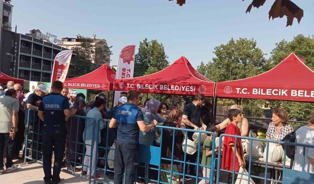 50 ton bedava karpuz dağıttılar