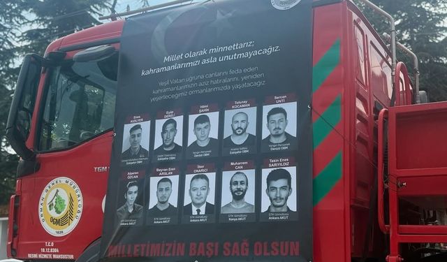 Seyitgazi’de yangın şehitleri dualarla anıldı