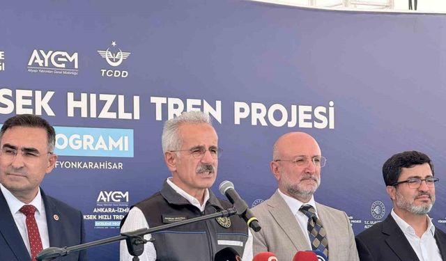Yaklaşık 11,5 milyon insanımız hızlı tren konforuna kavuşacak