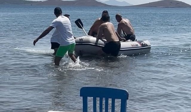 Yürüyerek gidilen adada can pazarı