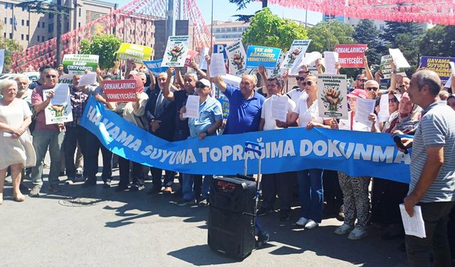 Köylülerden ÇED'in genişletilmesini izin yok