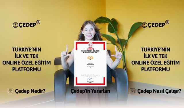 ÇEDEP® – Türkiye’nin İlk ve Tek Online Özel Eğitim Modeli