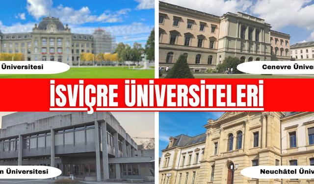 İsviçre Üniversiteleri–İsviçre’de Üniversite Ücretleri 2025