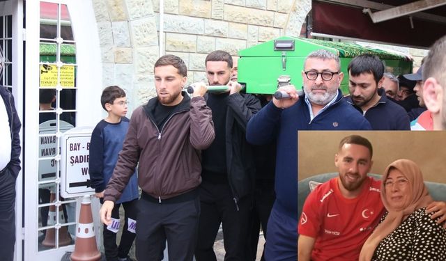 Orkun Kökçü'nün babaannesi Eskişehir'de son yolculuğuna uğurlandı