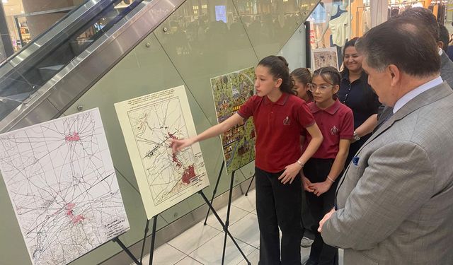 '1896 Eskişehir Planı' 129 yıllık izleri ile sergilendi