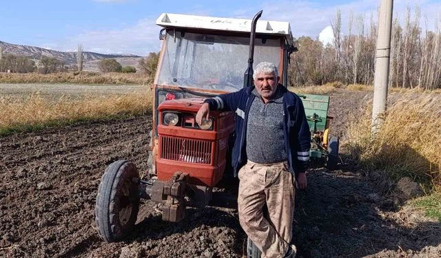 Çiftçi yağmur yağmazsa zor durumda