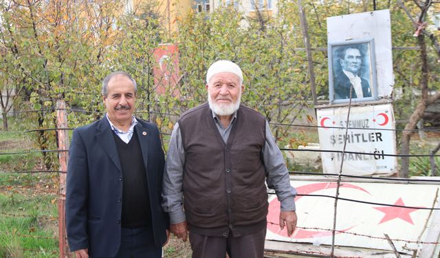 Çöplüğü 15 Temmuz Şehitleri Fidanlığı'na çevirdi