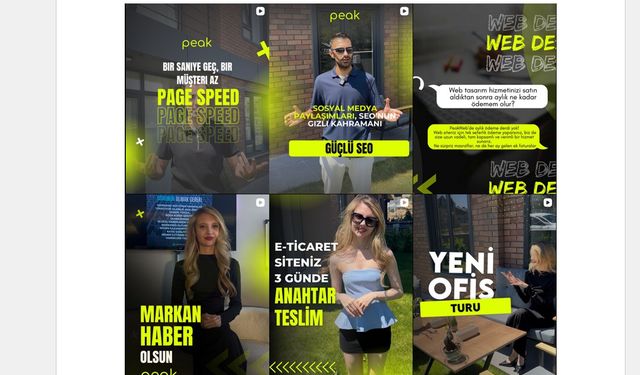 Estetik ve Teknolojinin Başkent İmzası: PeakWeb Tasarımları