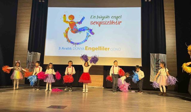 Özel öğrenciler gönüllerince eğlendi