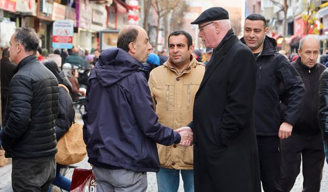 Başkan Kurt’tan Asarcıklı Caddesi’nde inceleme ve esnaf ziyareti