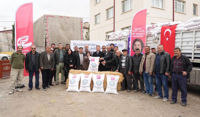 Büyükşehirden Günyüzü’ndeki üreticilere destek