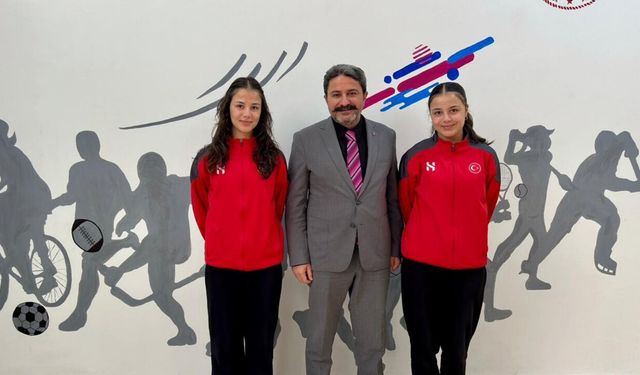 Eskişehirli milli sporcu ikizlerden Avrupa 3'üncüsü oldu