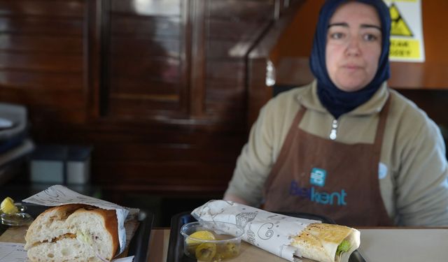 İskele26’da balık dürüm hizmeti başladı