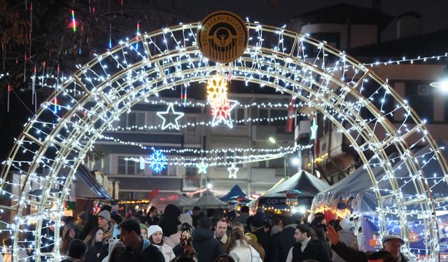 Odunpazarı'nda yeni yıl için geri sayım başladı