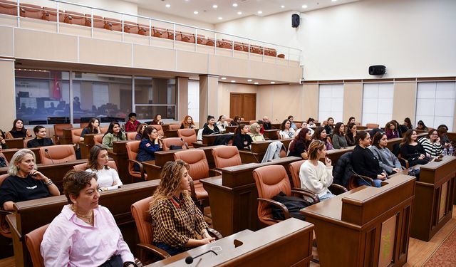 Personele toplumsal cinsiyet eşitliği semineri verildi