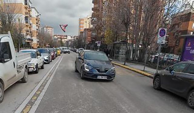 Ters yöne giren sürücü tehlike yarattı