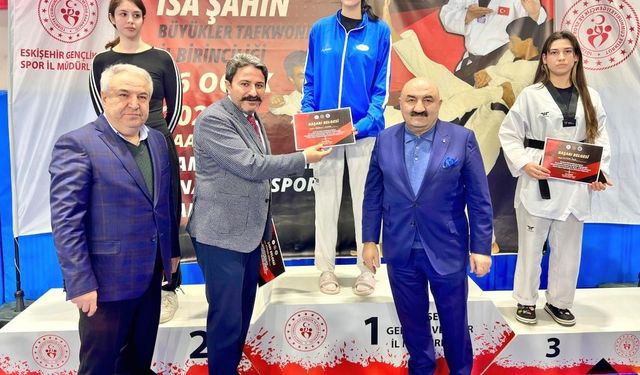 Eskişehir'de Büyükler Taekwondo İl Şampiyonası düzenlendi