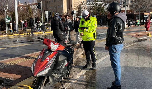 Eskişehir’de 47 bin motosiklet denetlendi